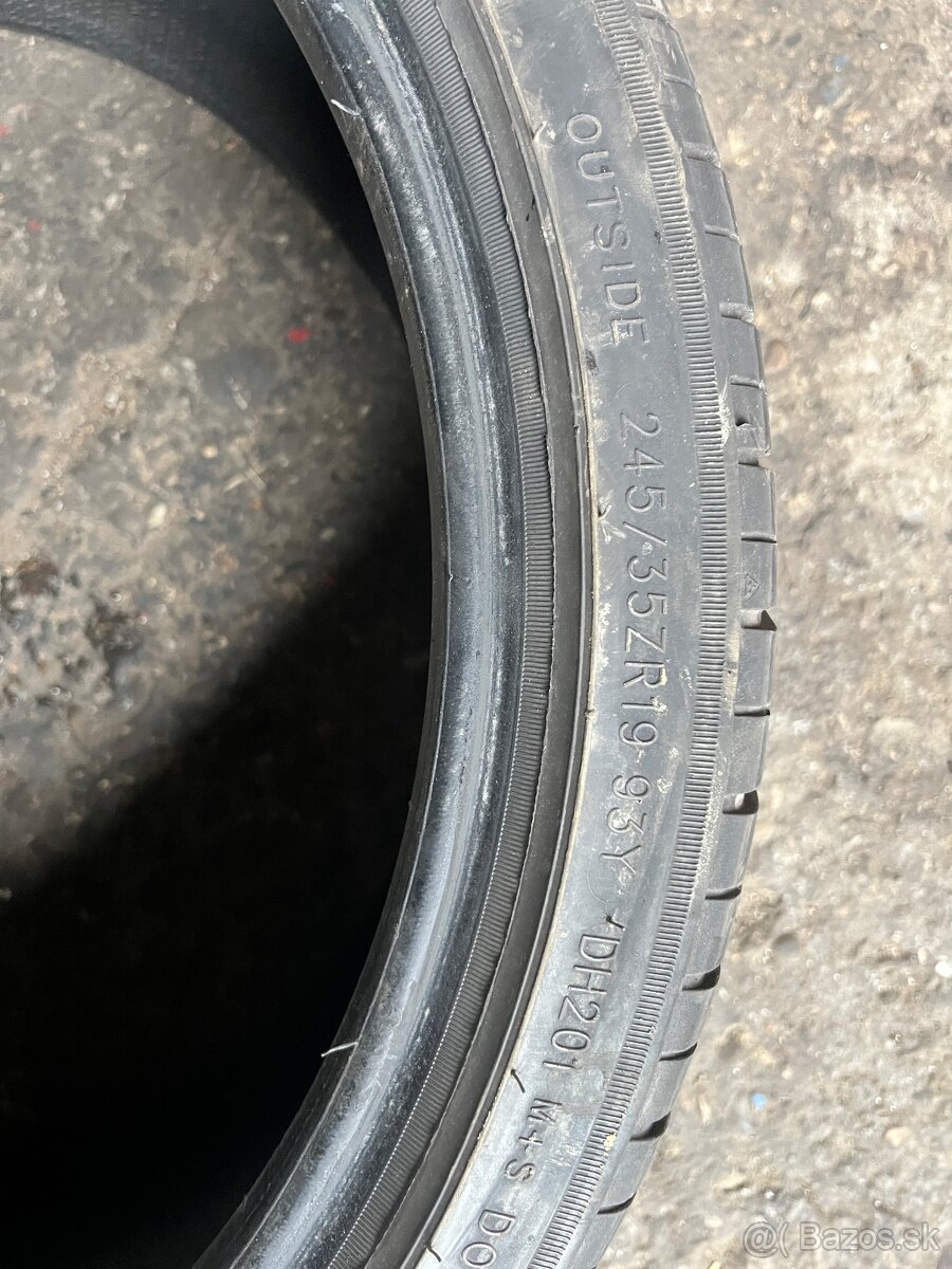 2X Letné pneu 245/35 R19 DIAMONDBACK - 4