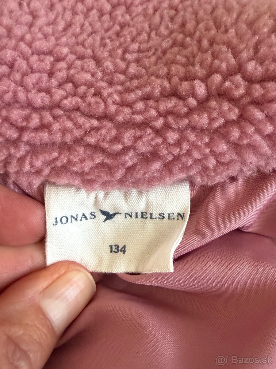 Jonas Nielsen teddy/fleece bunda – veľ. 134 - 4