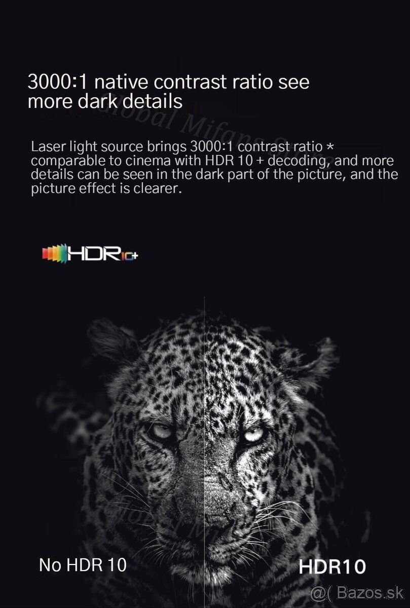 Laserový projektor Formovie Fengmi R1 UST 4K- Nový a zabalen - 4