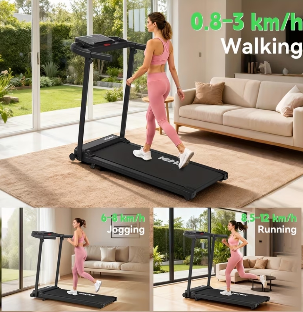 REZERVOVANÉ - Bežecký pás skladací - bežecká dráha - sklon - 4