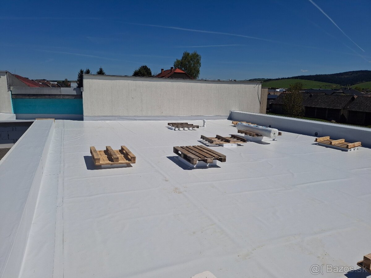 HYDROIZOLÁCIE PLOCHÝCH STRIECH - 4