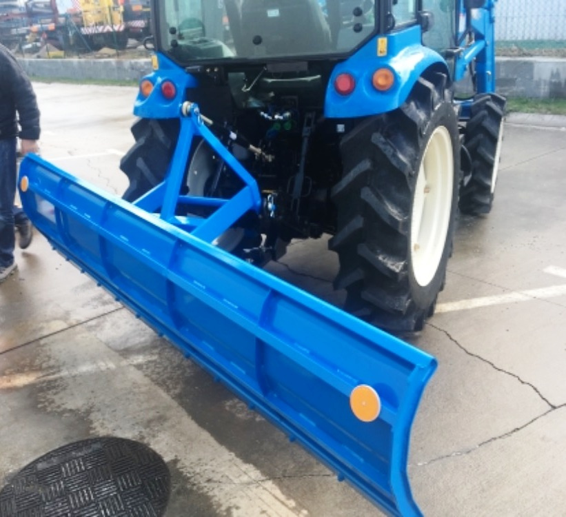 Radlica na sneh zadná tažená za traktor, malotraktor 150 cm - 4