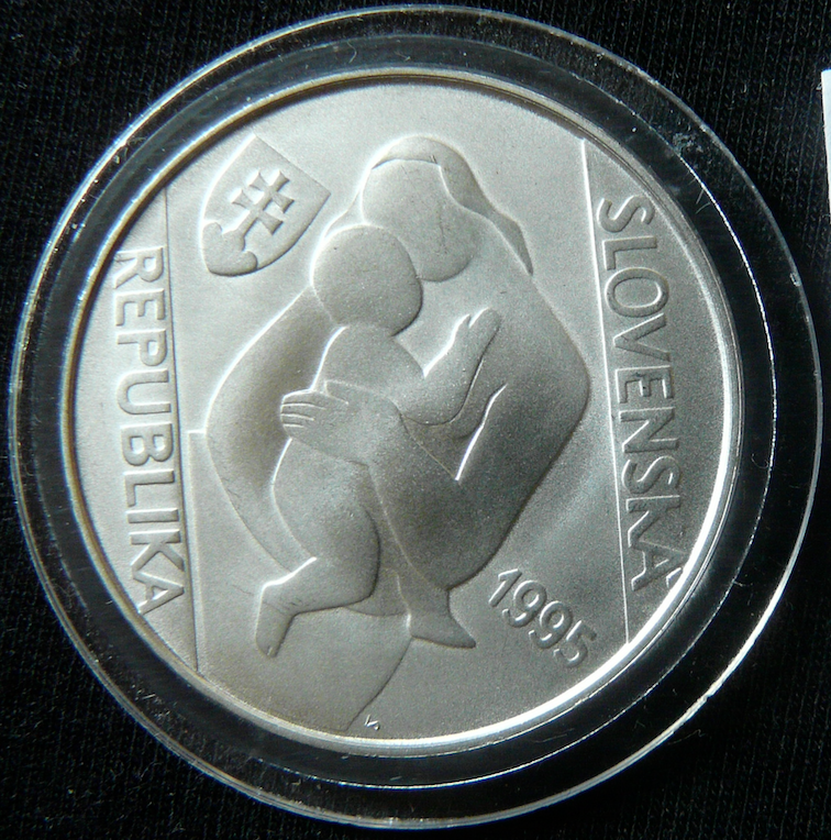 Slovenské strieborné 200 koruny bk - 4