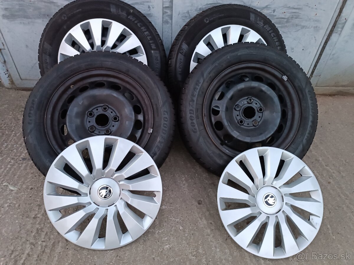 Predám plech disky 5x112R16 na Škoda,w,seat,audi - 4