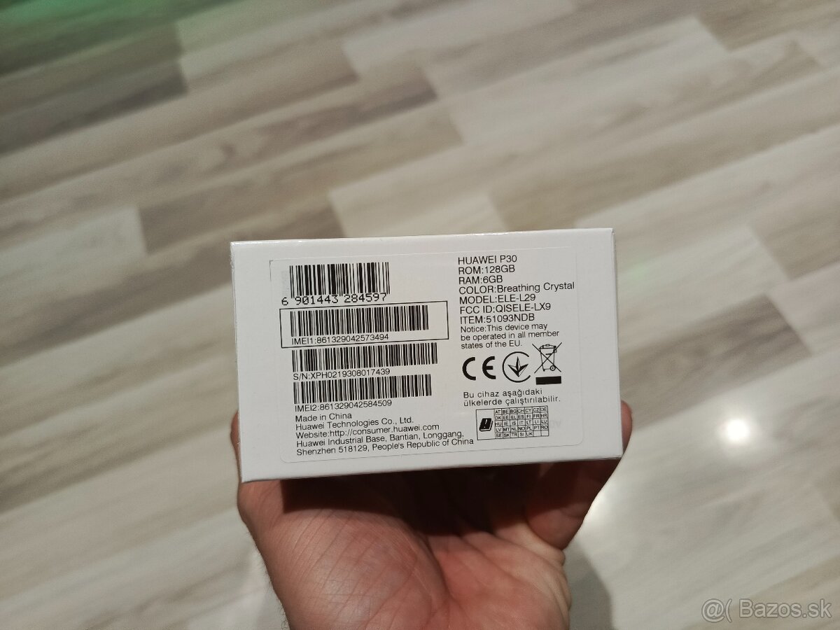 HUAWEI P30 6gb/128gb NOVY NEROZBALENY - 4