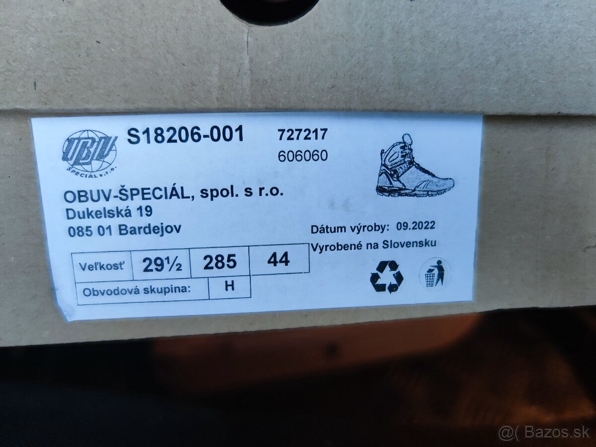 Taktická Gore-tex obuv BOSP TARAS MID - 4