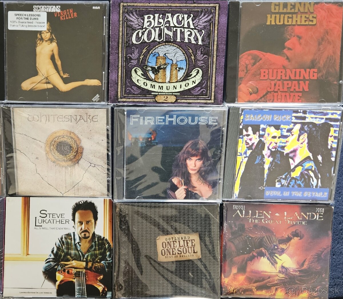 CD predaj: zahr. hard'n'heavy, prog, rock... - 4