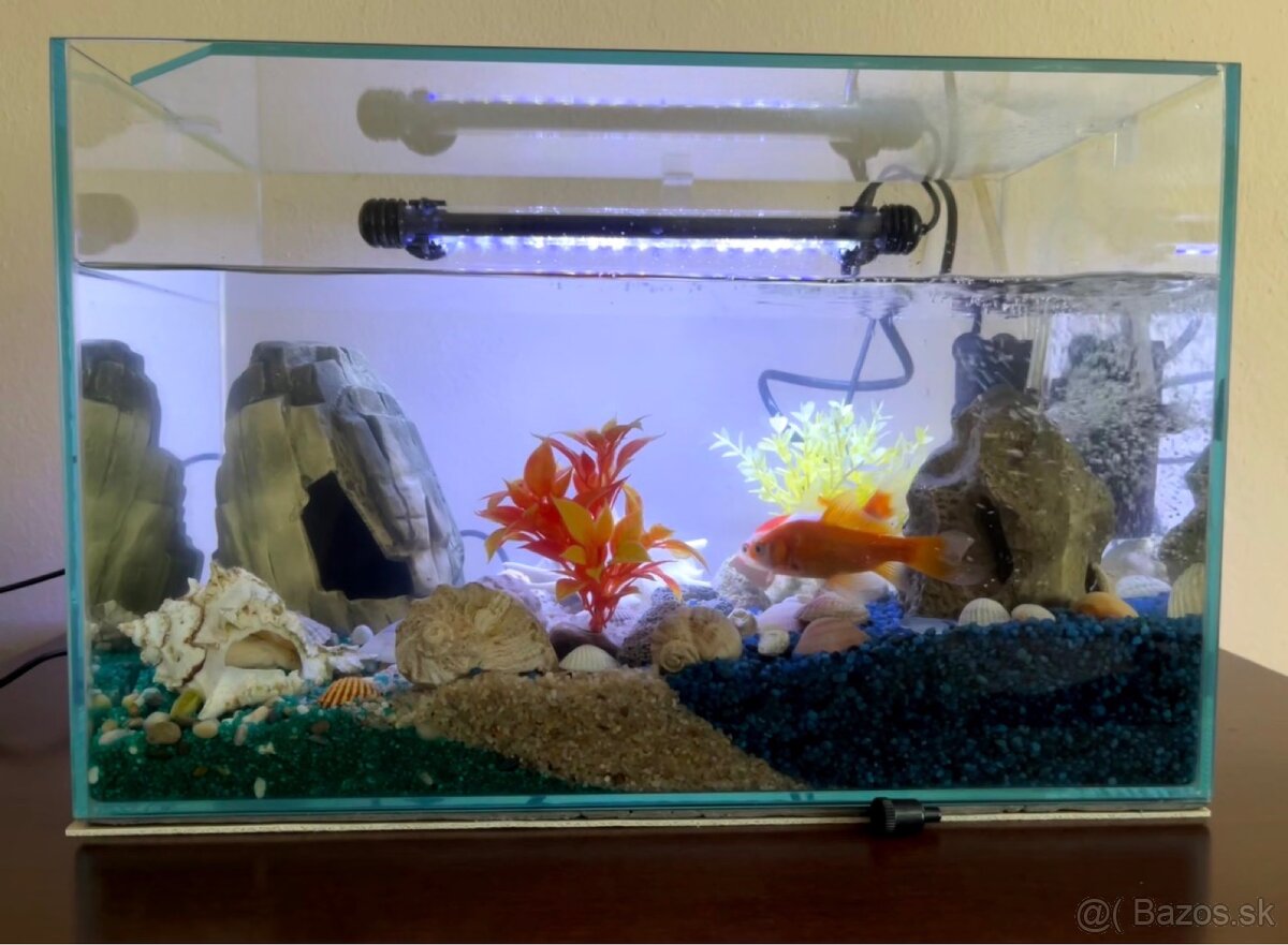 Akvárium + príslušenstvo - 4