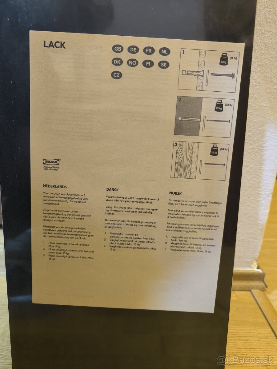 IKEA polica Lack 110cm - 4