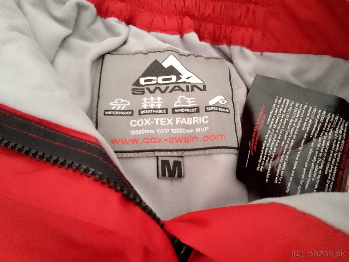 Lyžiarske nohavice červené - 4