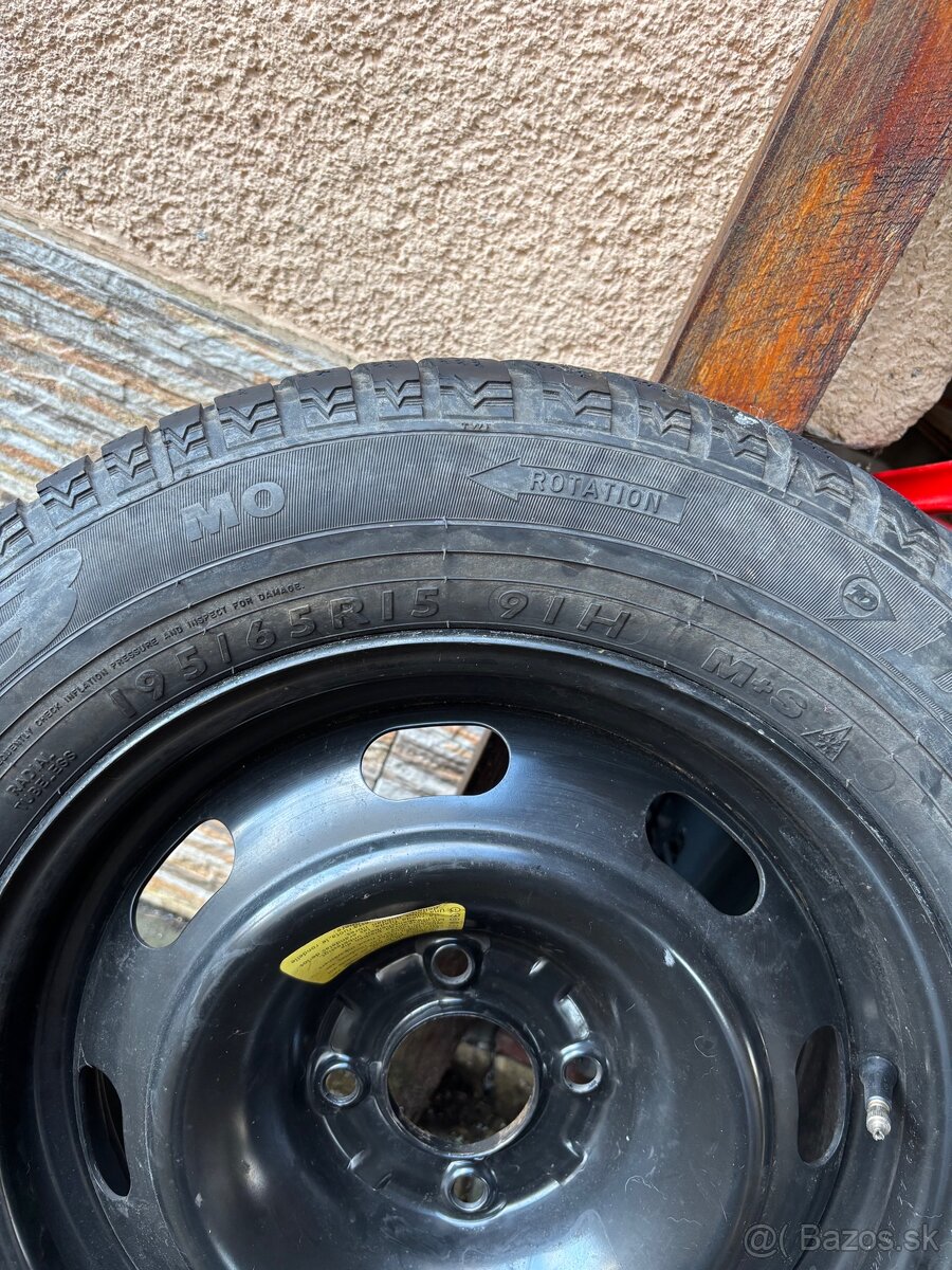 Rezervné koleso 195/65 R15 4x100 - 4