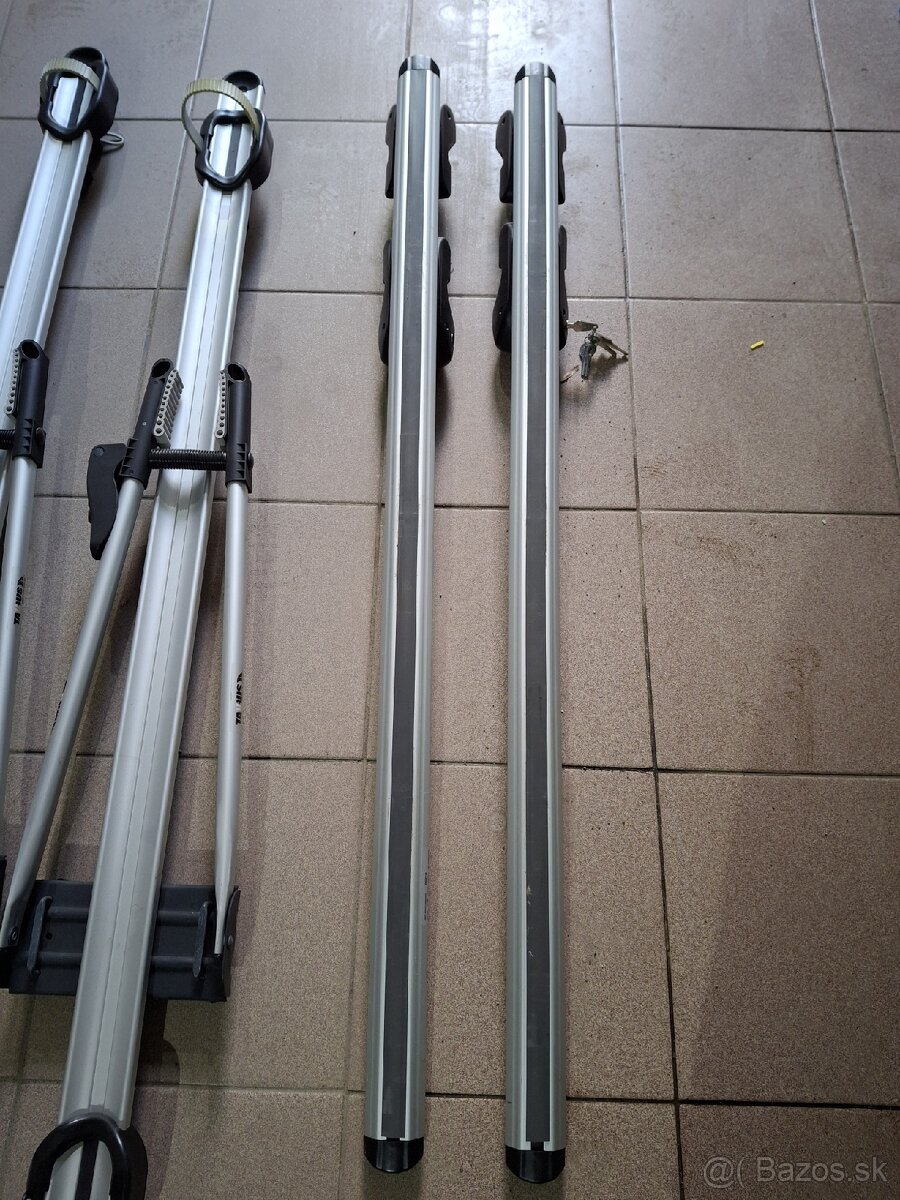 Strešný nosič + nosiče na bicykle - 4
