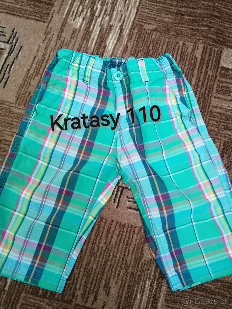 Nohavice kapsace a kratasy 110 - 4