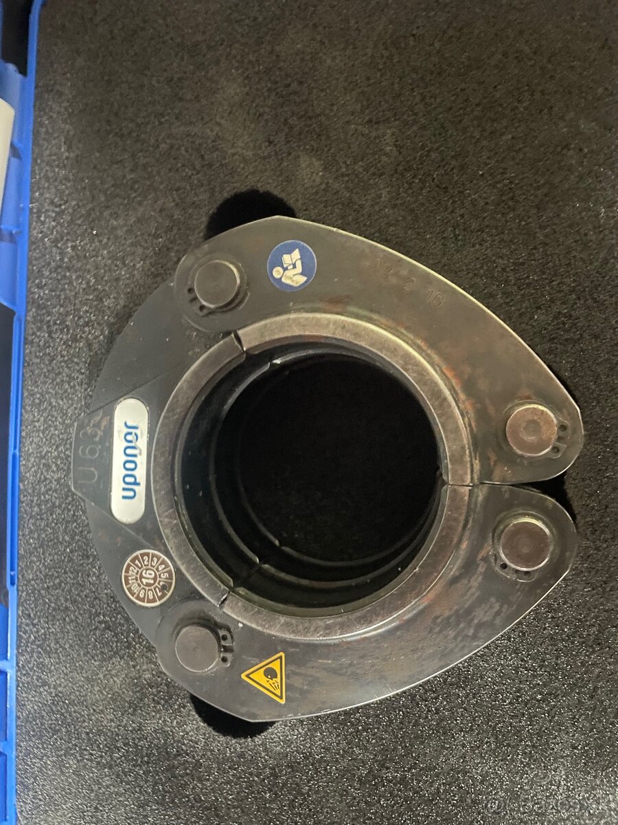 Čeľuste uponor na plastohliník - 4