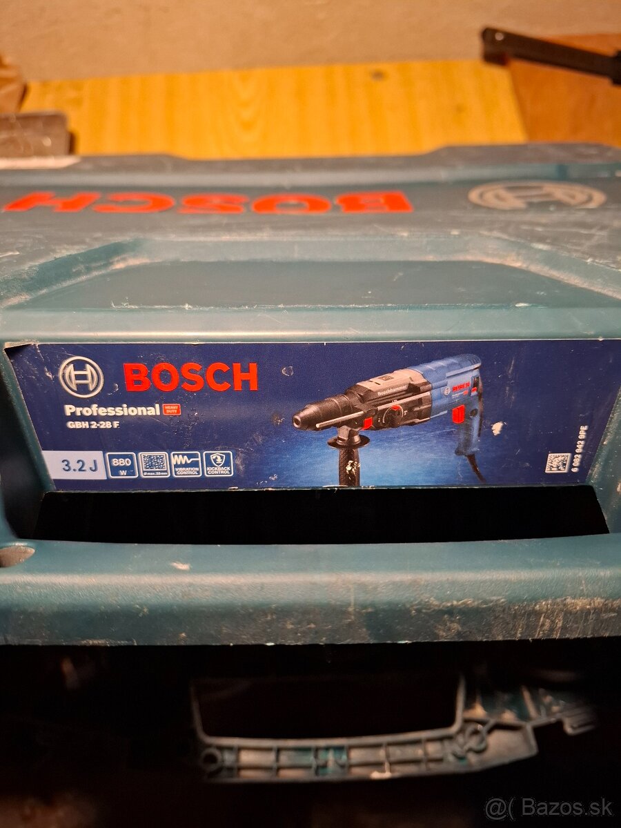 Vŕtacie kladivo, príklepová vŕtačka bosch gbh 2-28 f - 4