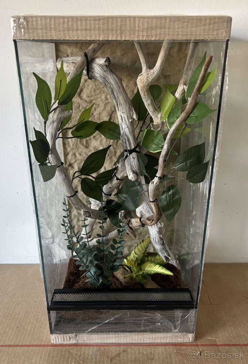 Zariadené terárium 30x30x50 a 30x30x60 - 4