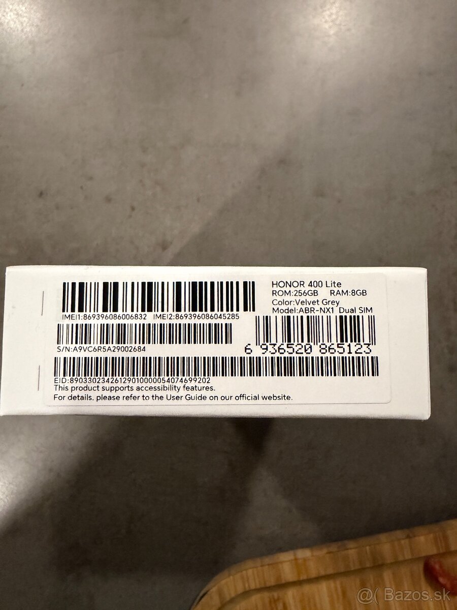 Honor 400 lite 256GB velvet gray - 4