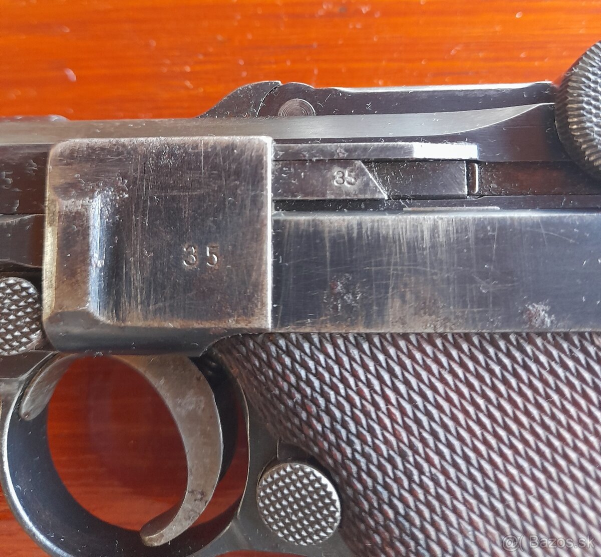 Pištoľ MAUSER P08 LUGER z roku 1915 - 4