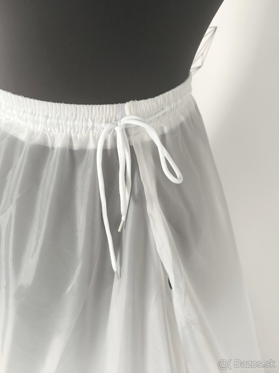 Nová spodnička pod svadobné šaty s vlečkou - 4