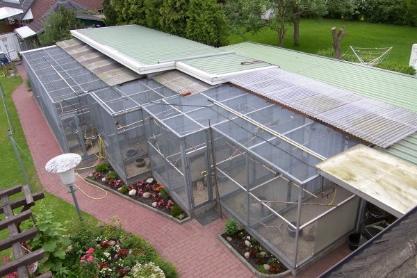 Šikovná 2,5 metrová voliéra pre vtáky. Dobrá cena. - 4