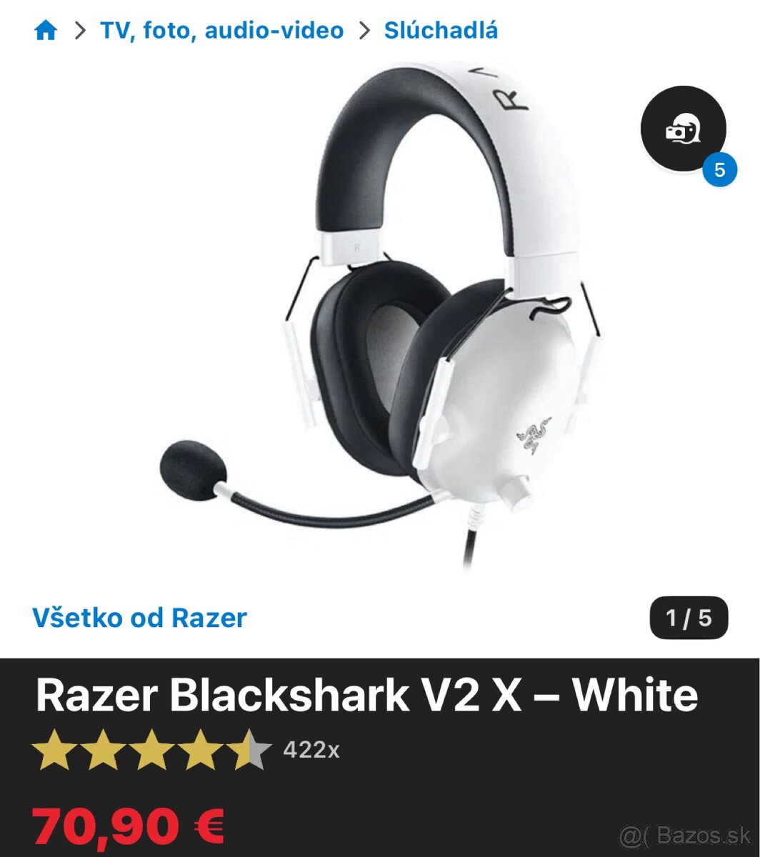 Herné slúchadlá razer - 4