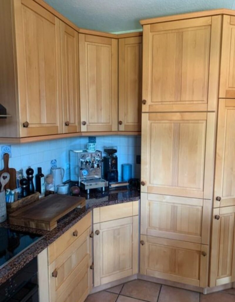 Krásná kuchyně borovice masiv, se spotřebiči,5807 - 4