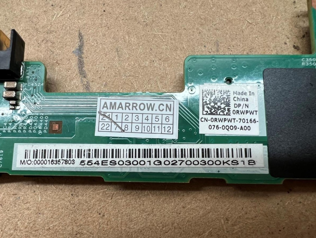 Predám diel na notebook Dell Vostro 3400 V3400 USB Ethernet - 4