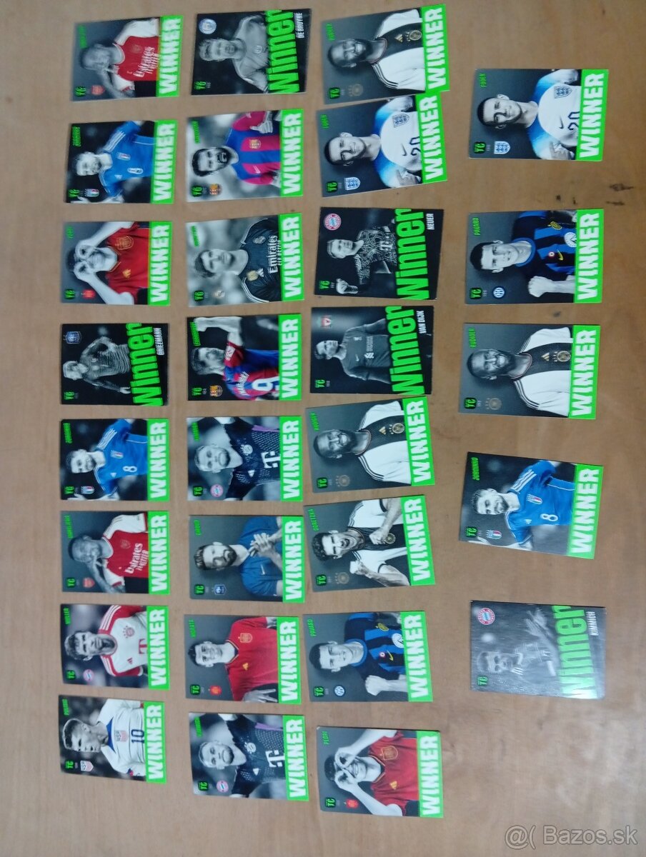 Predám futbalové karty Top Class - 4