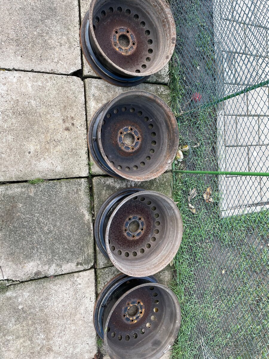 Plechové disky 5x108 R16 Ford focus mk2 - 4