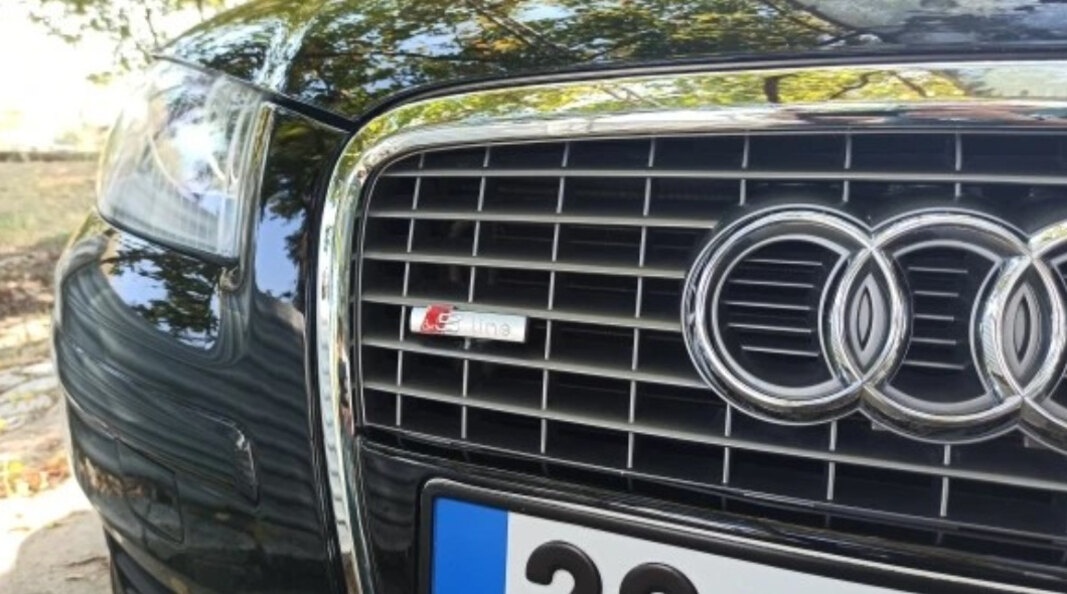 Cierne a sive Napisy S-LINE pre AUDI - 4