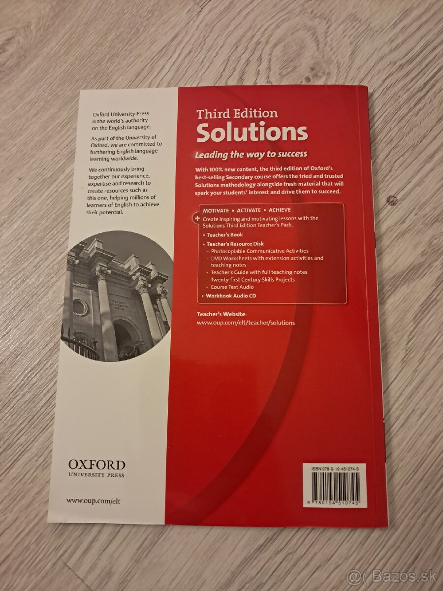 Maturita Solutions pre-inrermediate teacher's book - 4