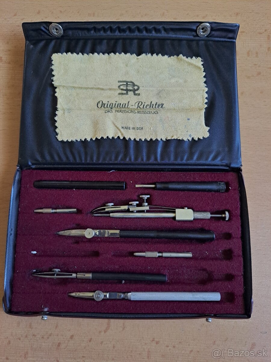 Rýsovací souprava ORIGINAL–RICHTER Das Präcision, DDR - 4