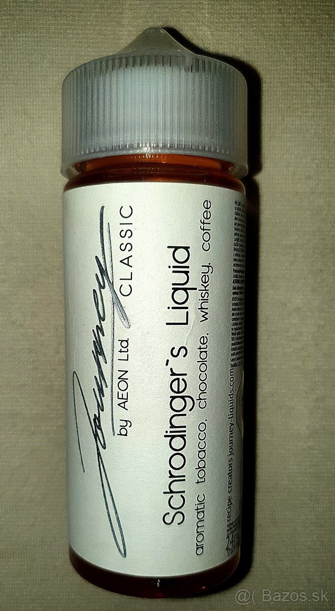 Liguidy Tabakové 120ml - namiešané 50/50 - 4