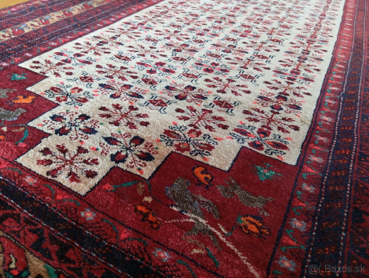 ⭐Hodvábny investičný ručne viazaný Kashmir 199x99 cm ⭐ - 4