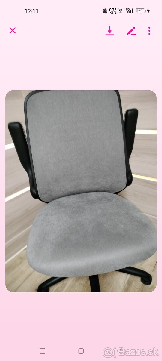 Detská kancelárska stolička - 4