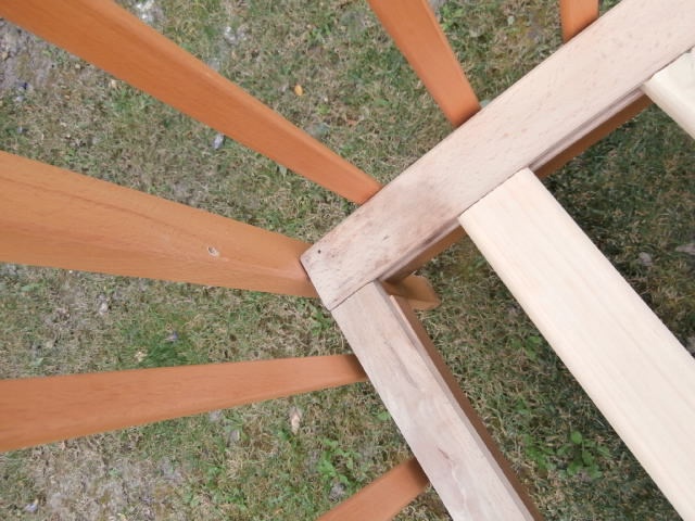 Detská postieľka drevená +matrac - 4