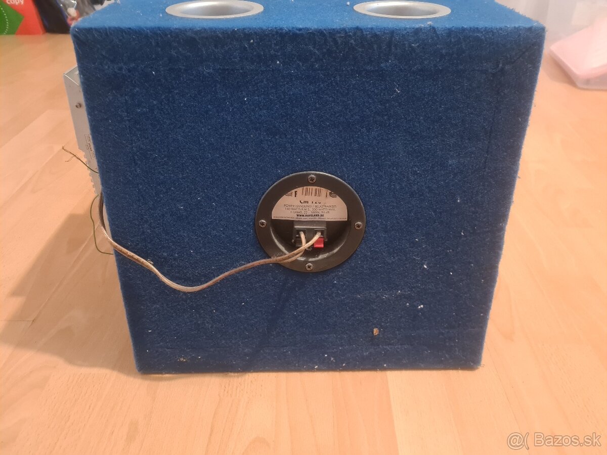 Subwoofer so zosilnovacom 500w - 4