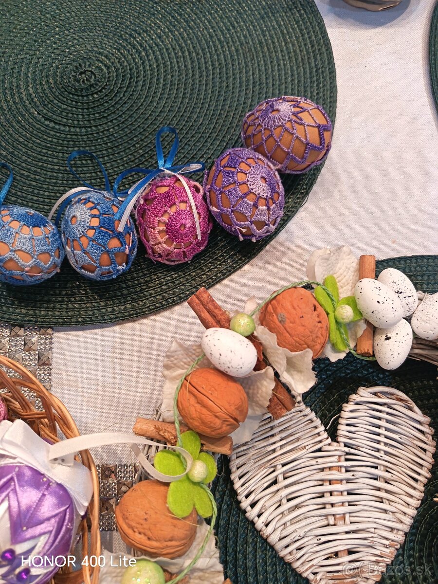 Veľkonočné vajíčka a venček - 4