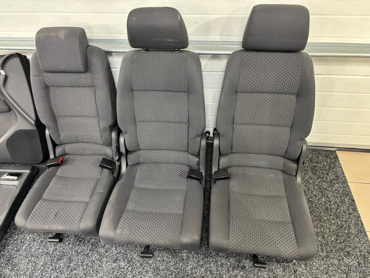 Predám INTERIER sedačky+tapacíre VW TOURAN 1T 7-MIEST - 4