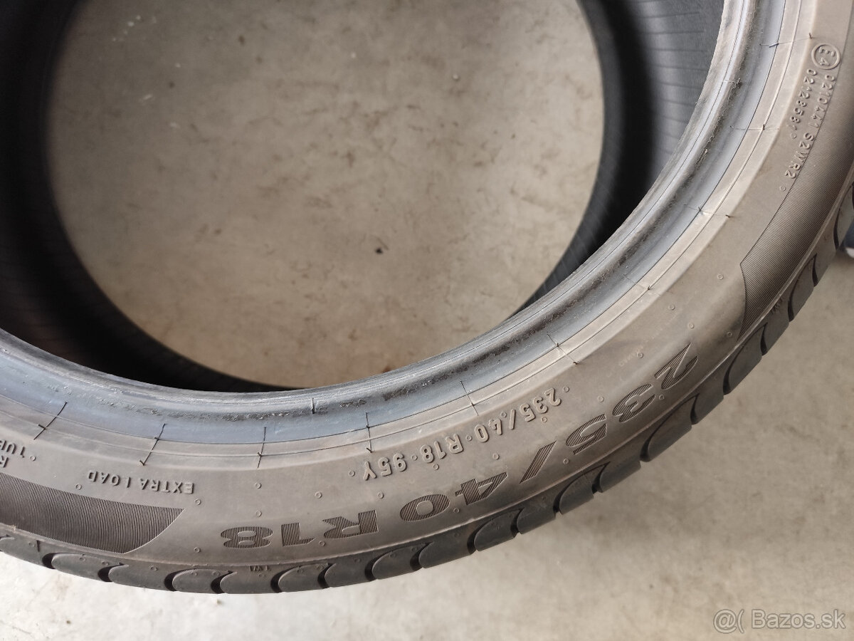 Predám letné pneumatiky 235/40 R18 95Y - 4