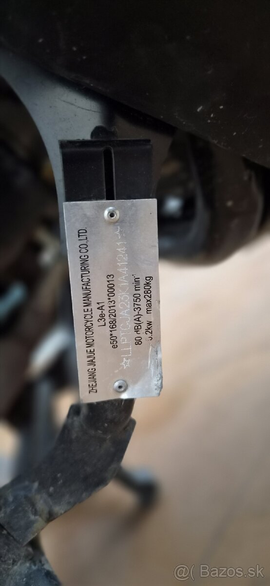 Predám Skuter Maxon Ardour 125 - 4