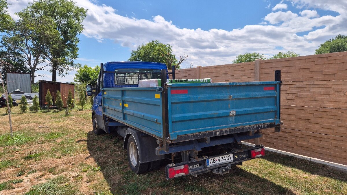 Vyklápač do 3,5t. Iveco Daily 3.0. 107kw 3 stranný sklápač - 4