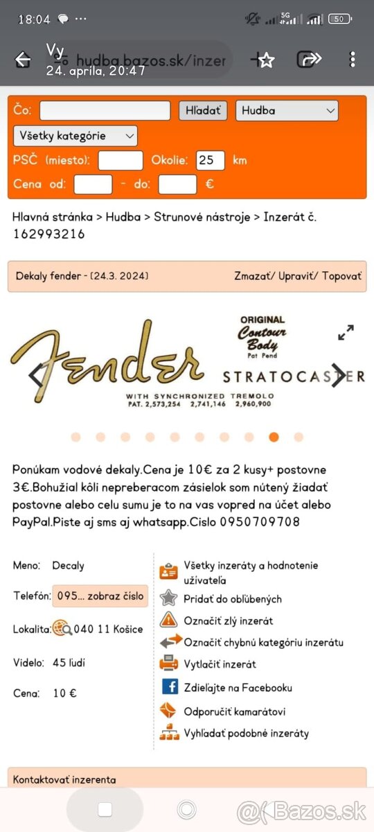 dekaky Fender - 4