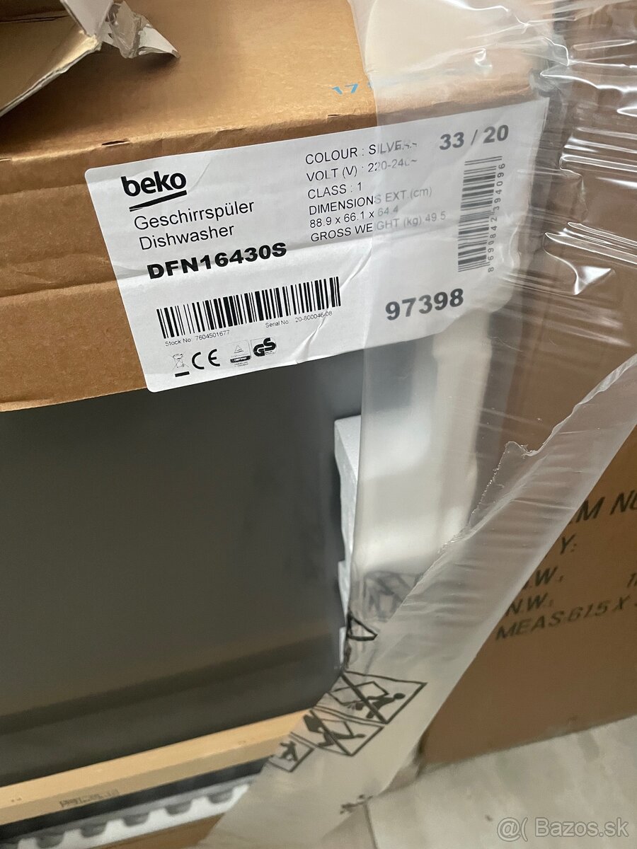 Umývačky riadu BEKO Dfn16430s 60cm - 4