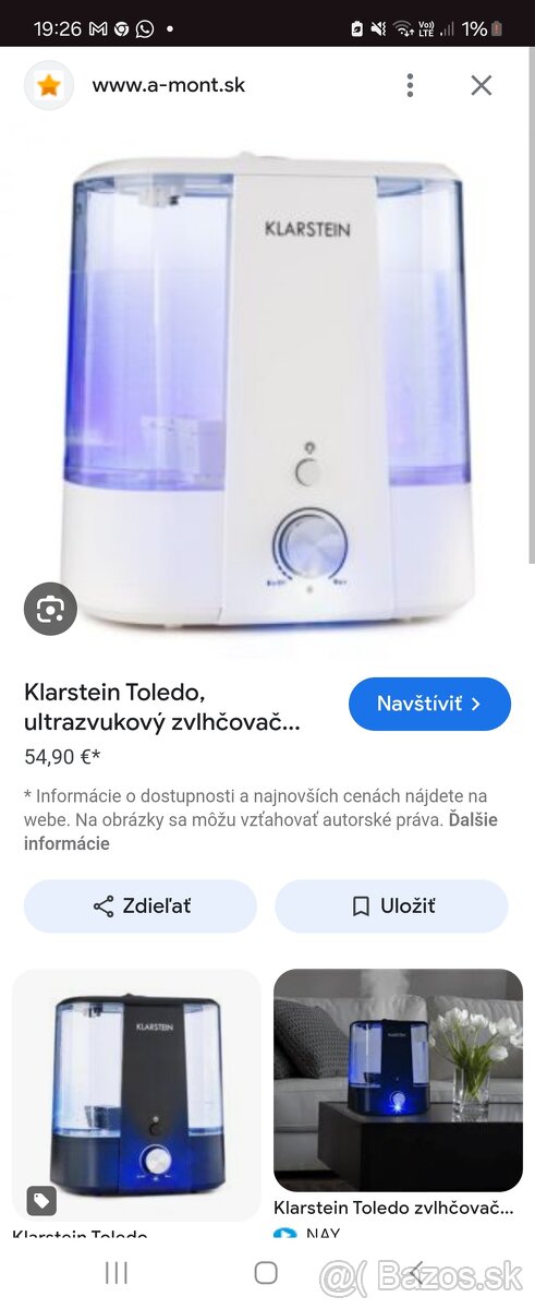 Ultrazvukovy zvlhcovac vzduchu - 4