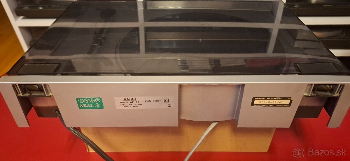 Predám vintage gramo Akai a Grundig - 4