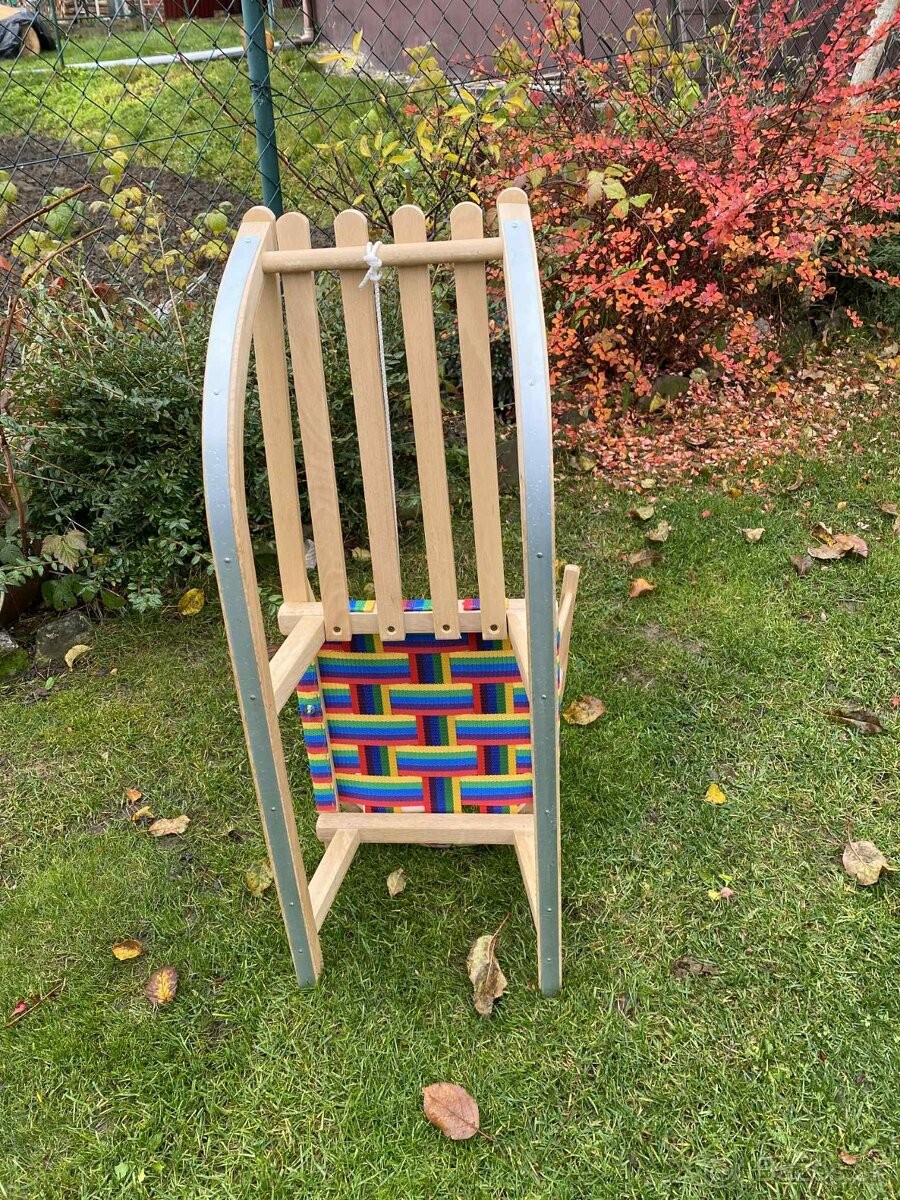 Detské drevené sánky - 4