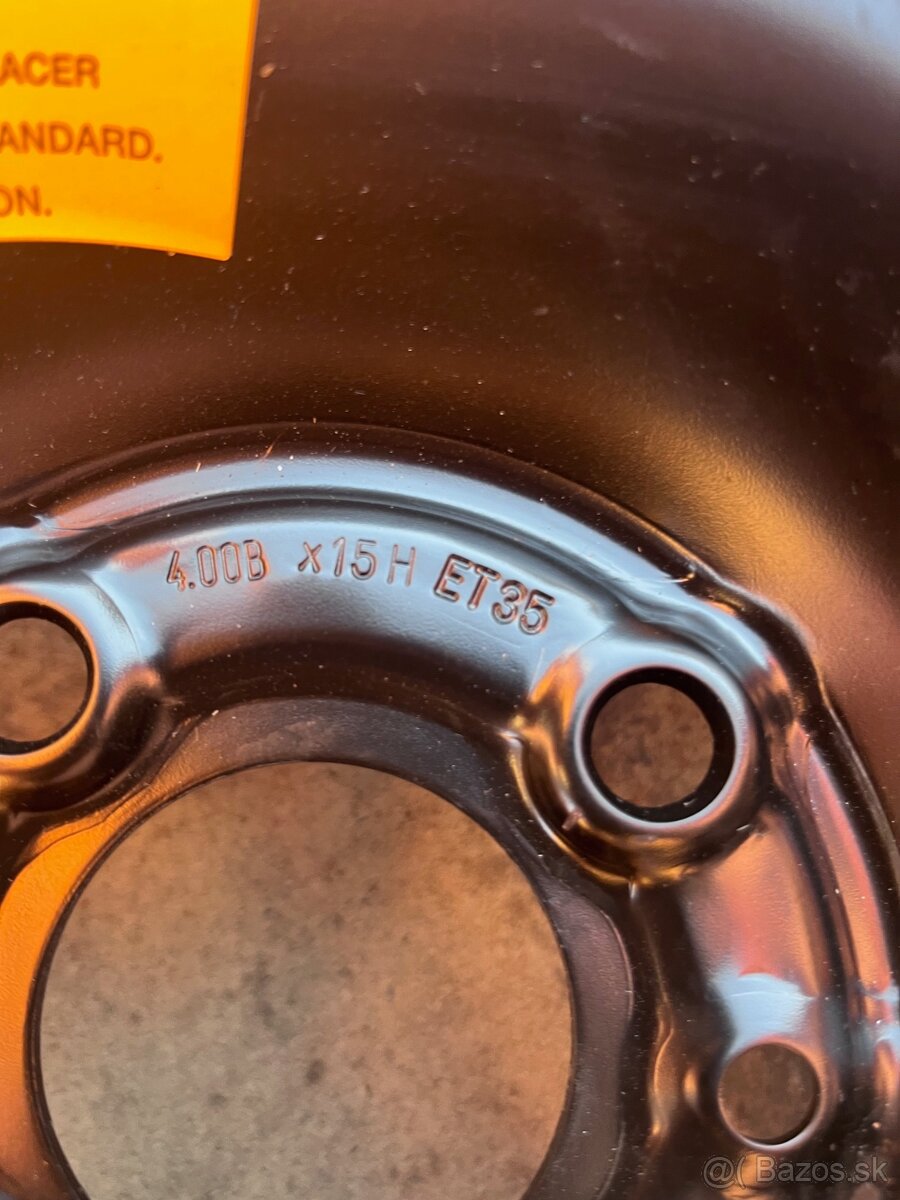 Rezervné koleso Fiat R15, 4x98 - 4