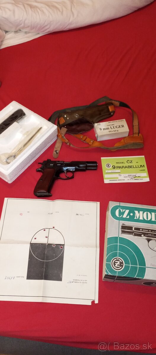 Predám pištoľ CZ 85 ako nová - 4