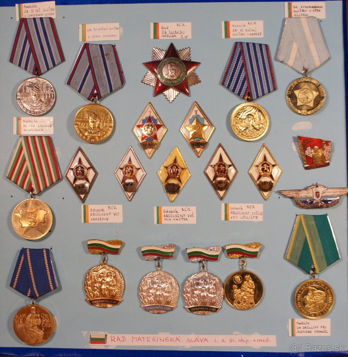 💥Bulharsko zbierka vyznamenaní💥 - 4